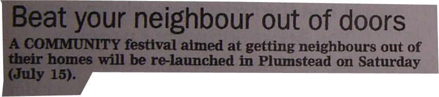 Community spirit.